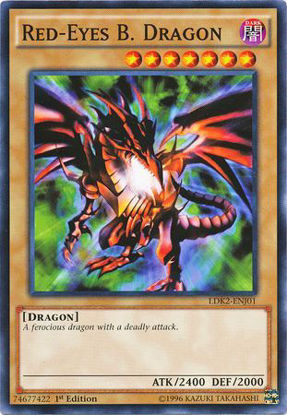 Red-Eyes Black Dragon - LDK2-ENJ01 - Common Unlimited