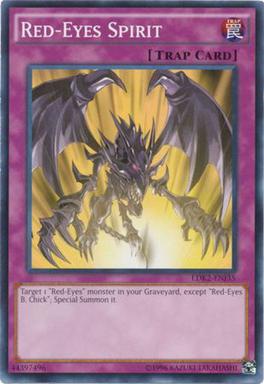 Red-Eyes Spirit - LDK2-ENJ35 - Common Unlimited