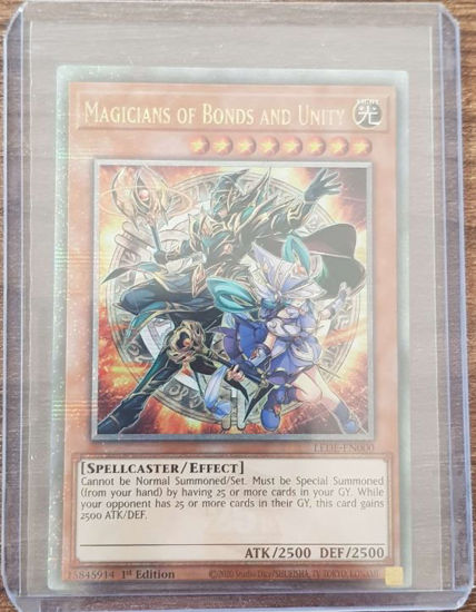 Magicians of Bonds and Unity - LEDE-EN000 - Quarter Century Secret Rare 1st Edition