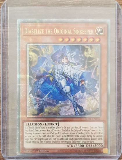 Diabellze the Original Sinkeeper - LEDE-EN012 - Quarter Century Rare 1st Edition