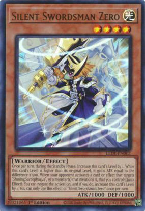 Silent Swordsman Zero - LEDE-EN002 - Ultra Rare 1st Edition