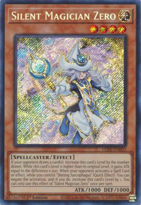 Silent Magician Zero - LEDE-EN003 - Secret Rare 1st Edition