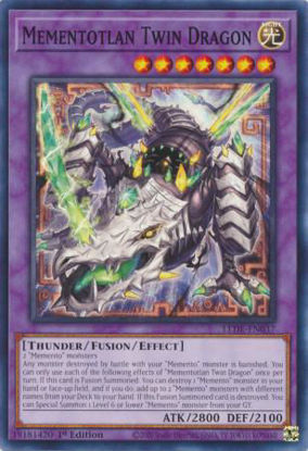 Mementotlan Twin Dragon - LEDE-EN037 - Common 1st Edition