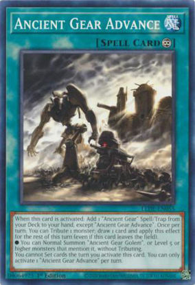 Ancient Gear Advance - LEDE-EN055 - Common 1st Edition