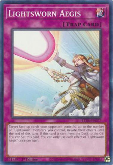 Lightsworn Aegis - LEDE-EN077 - Common 1st Edition