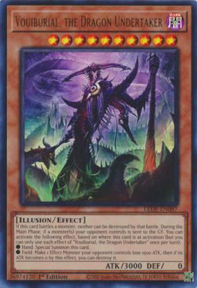 Vouiburial, the Dragon Undertaker - LEDE-EN087 - Ultra Rare 1st Edition