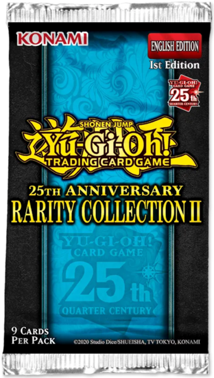 25th Anniversary - Rarity Collection 2 Booster Pack 1st Edition - RA02 - EN