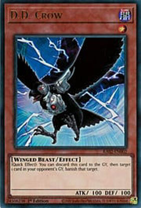 D.D. Crow - RA02-EN002 - (V.2 - Ultra Rare) 1st Edition