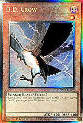 D.D. Crow - RA02-EN002 - (V.7 - Ultimate Rare) 1st Edition