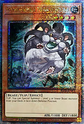 Super-Nimble Mega Hamster - RA02-EN004 - (V.5 - Quarter Century Secret Rare) 1st Edition