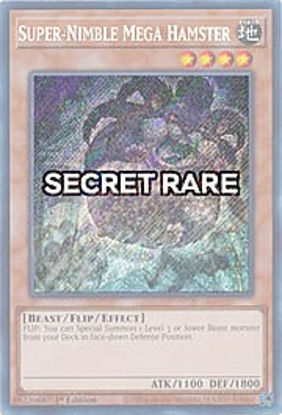 Super-Nimble Mega Hamster - RA02-EN004 - (V.3 - Secret Rare) 1st Edition