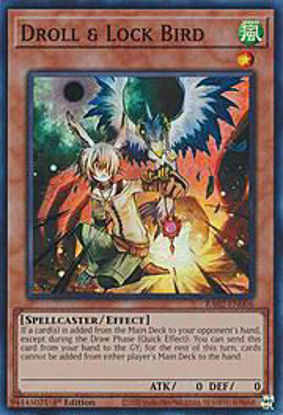 Droll & Lock Bird - RA02-EN006 - (V.1 - Super Rare) 1st Edition