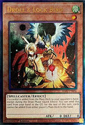 Droll & Lock Bird - RA02-EN006 - (V.7 - Ultimate Rare) 1st Edition