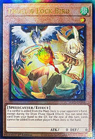 Droll & Lock Bird - RA02-EN006 - (V.14 - Ultimate Rare) 1st Edition