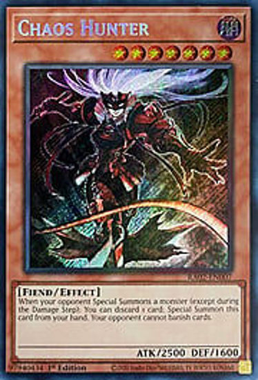 Chaos Hunter - RA02-EN007 - (V.3 - Secret Rare) 1st Edition