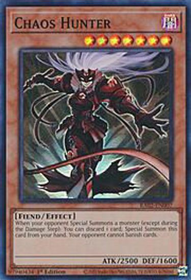 Chaos Hunter - RA02-EN007 - (V.1 - Super Rare) 1st Edition