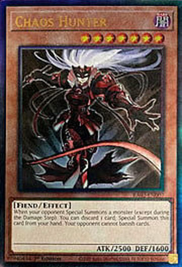 Chaos Hunter - RA02-EN007 - (V.7 - Ultimate Rare) 1st Edition