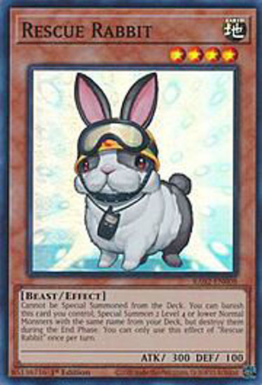 Rescue Rabbit - RA02-EN008 - (V.1 - Super Rare) 1st Edition