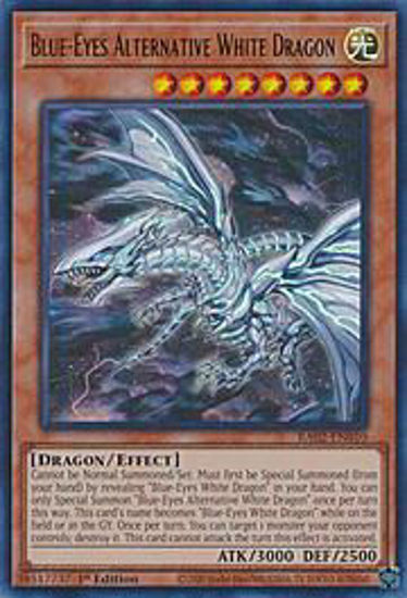 Blue-Eyes Alternative White Dragon - RA02-EN010 - (V.1 - Super Rare) 1st Edition