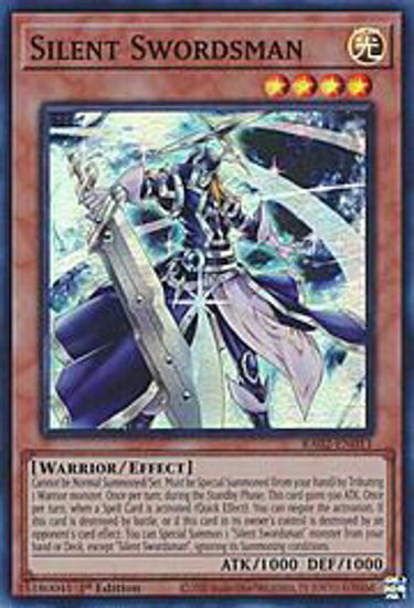 Silent Swordsman - RA02-EN011 - (V.1 - Super Rare) 1st Edition