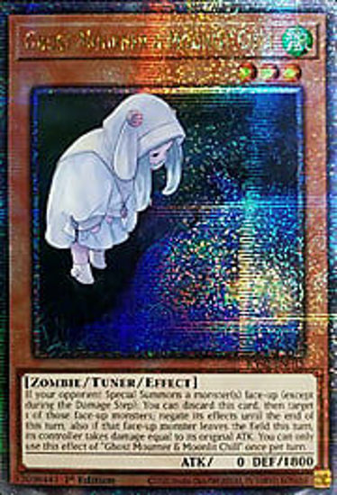 Ghost Mourner & Moonlit Chill - RA02-EN015 - (V.5 - Quarter Century Secret Rare) 1st Edition