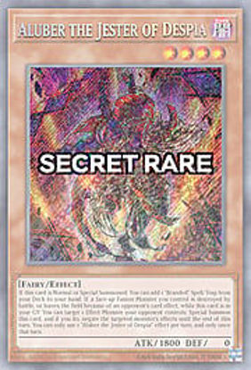 Aluber the Jester of Despia - RA02-EN016 - (V.3 - Secret Rare) 1st Edition