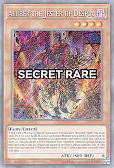 Aluber the Jester of Despia - RA02-EN016 - (V.3 - Secret Rare) 1st Edition