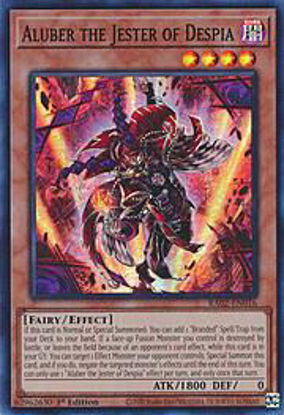 Aluber the Jester of Despia - RA02-EN016 - (V.1 - Super Rare) 1st Edition