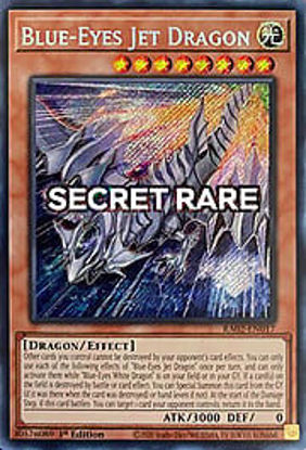 Blue-Eyes Jet Dragon - RA02-EN017 - (V.3 - Secret Rare) 1st Edition