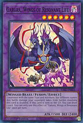 Garura, Wings of Resonant Life - RA02-EN024 - (V.1 - Super Rare) 1st Edition