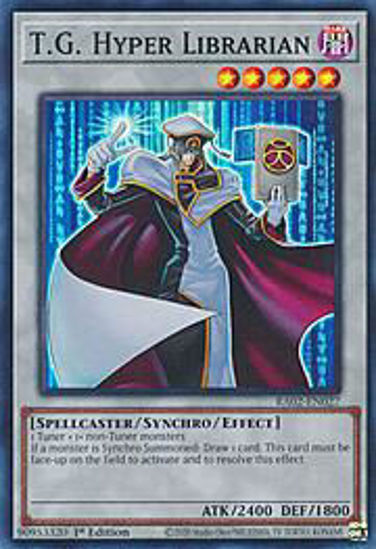 T.G. Hyper Librarian - RA02-EN027 - (V.1 - Super Rare) 1st Edition