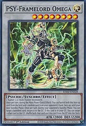 PSY-Framelord Omega - RA02-EN028 - (V.1 - Super Rare) 1st Edition