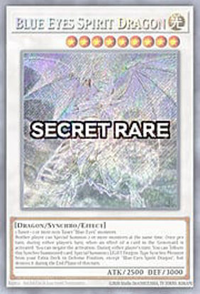 Blue-Eyes Spirit Dragon - RA02-EN030 - (V.3 - Secret Rare) 1st Edition