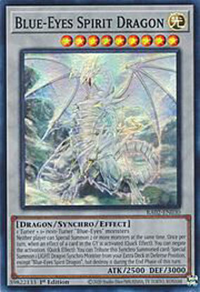 Blue-Eyes Spirit Dragon - RA02-EN030 - (V.1 - Super Rare) 1st Edition