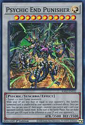 Psychic End Punisher - RA02-EN032 - (V.1 - Super Rare) 1st Edition