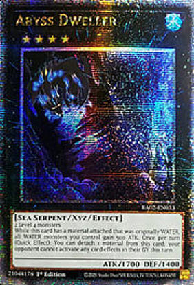 Abyss Dweller - RA02-EN033 - (V.5 - Quarter Century Secret Rare) 1st Edition