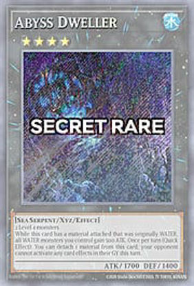 Abyss Dweller - RA02-EN033 - (V.3 - Secret Rare) 1st Edition