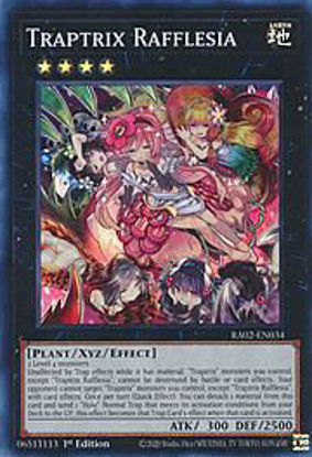 Traptrix Rafflesia - RA02-EN034 - (V.1 - Super Rare) 1st Edition