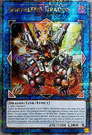 Borrelend Dragon - RA02-EN043 - (V.5 - Quarter Century Secret Rare) 1st Edition