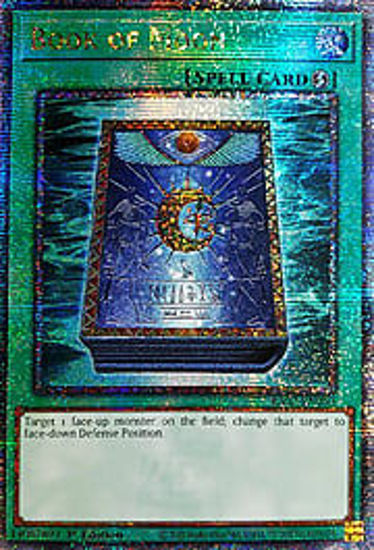 Book of Moon - RA02-EN050 - (V.5 - Quarter Century Secret Rare) 1st Edition