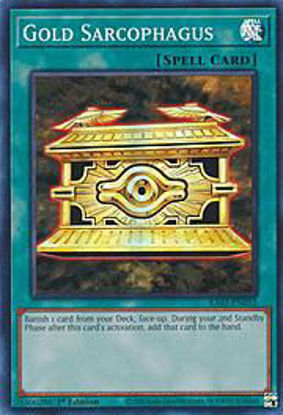 Gold Sarcophagus - RA02-EN052 - (V.1 - Super Rare) 1st Edition