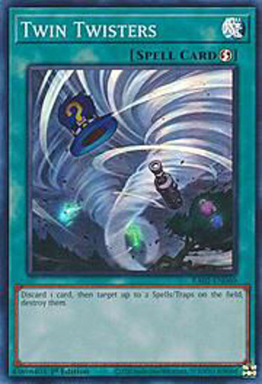 Twin Twisters - RA02-EN060 - (V.1 - Super Rare) 1st Edition