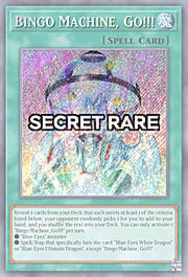 Bingo Machine, Go!!! - RA02-EN062 - (V.3 - Secret Rare) 1st Edition