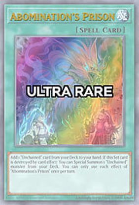 Abomination's Prison - RA02-EN064 - (V.2 - Ultra Rare) 1st Edition