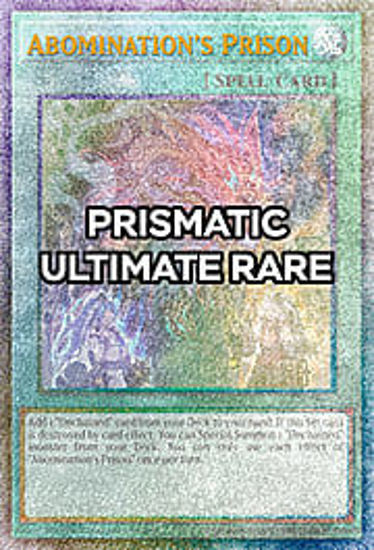 Abomination's Prison - RA02-EN064 - (V.7 - Ultimate Rare) 1st Edition