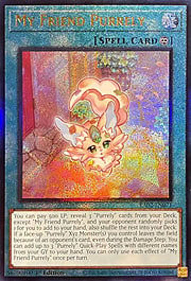 My Friend Purrely - RA02-EN071 - (V.7 - Ultimate Rare) 1st Edition