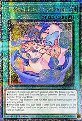 Purrely Pretty Memory - RA02-EN072 - (V.5 - Quarter Century Secret Rare) 1st Edition