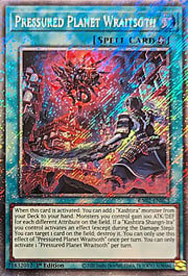 Pressured Planet Wraitsoth - RA02-EN073 - (V.4 - Platinum Secret Rare) 1st Edition