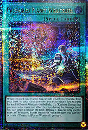 Pressured Planet Wraitsoth - RA02-EN073 - (V.5 - Quarter Century Secret Rare) 1st Edition