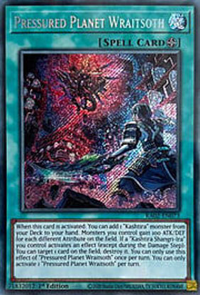 Pressured Planet Wraitsoth - RA02-EN073 - (V.3 - Secret Rare) 1st Edition